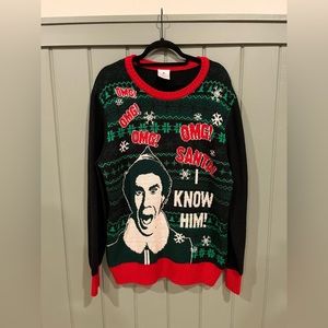 Buddy the Elf Ugly Christmas Sweater Size XL